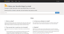 Desktop Screenshot of feedrabbit.com