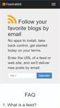 Mobile Screenshot of feedrabbit.com
